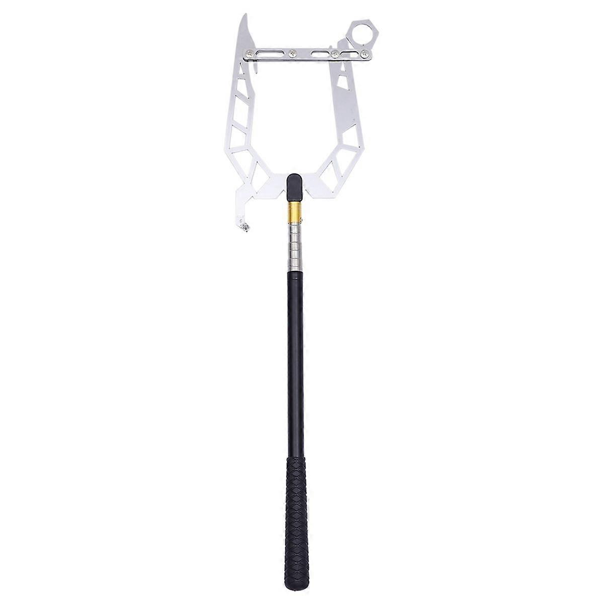 Dock Hook Multi-Purpose Telescoping Boat Hook Long Distance Threader Mooring Rope Cable Wire Guider Fishing Rod Tool