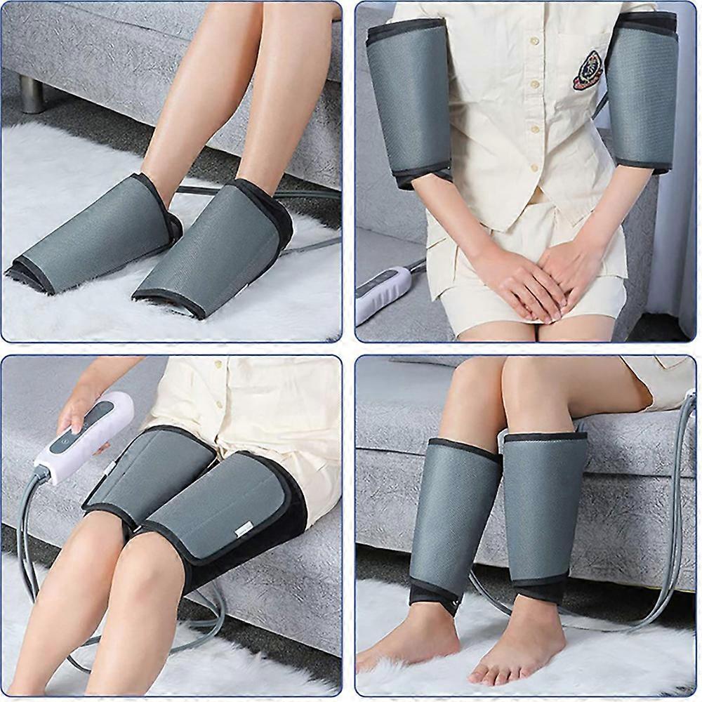 new Leg massager calf air wave massager Vibration Infrared Therapy for Circulation Relaxation Foot Calf with Handheld Controller