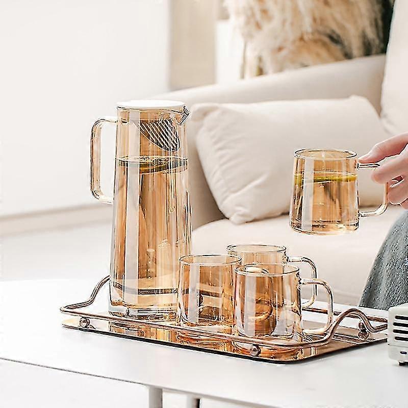 Glaspip Vattenkaraff Resistent Cool Heat