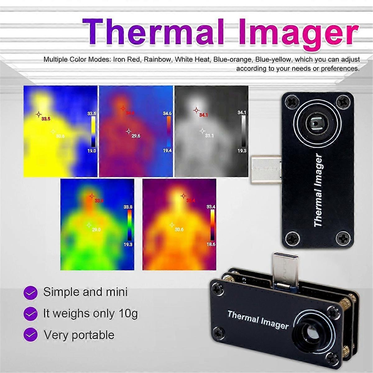USB Mini Infrared Thermal Imager-20-1000 Tempreature Measuring Meter for OTG APP Control Multifun