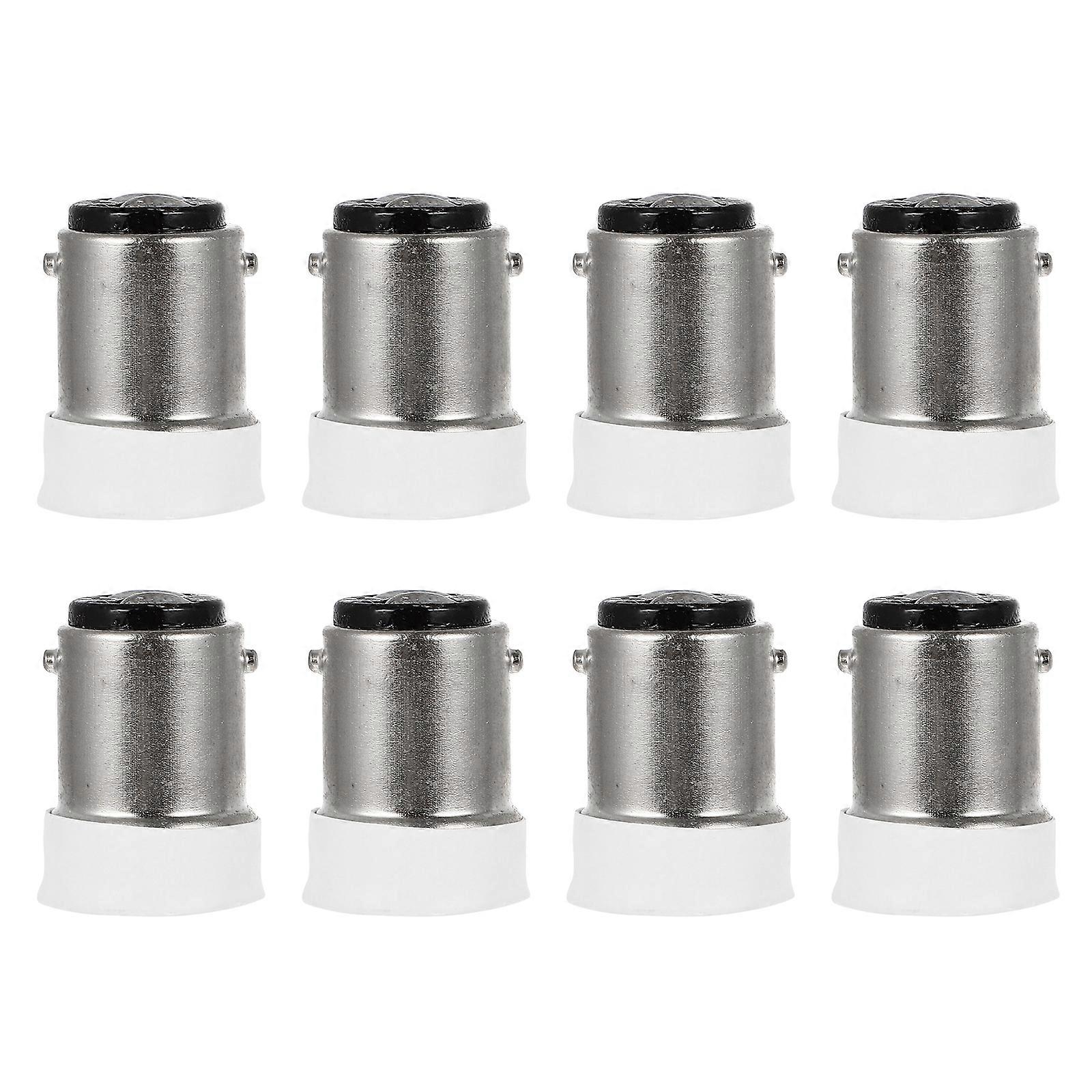 8 Pcs LED Light Bulb Light Bulb Holder Converter Lamp Holder Adapter Light Bulb Converter Light Bulb Base Adapter