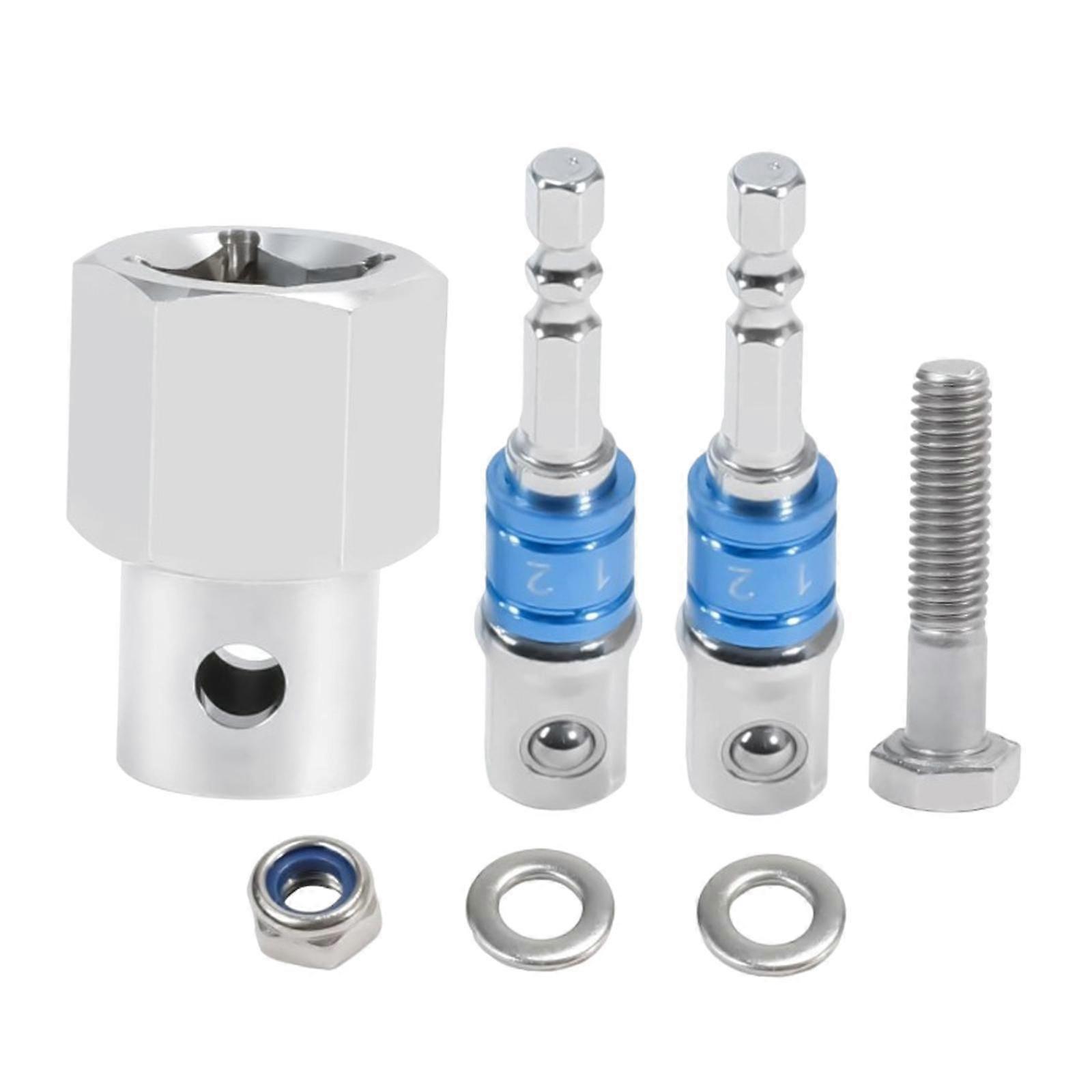 Top Wind Trailer Jack Crank Handle Cordless Drill Adapter Spare Part Premium