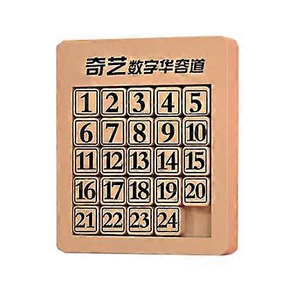 Magnetic Klotski Puzzle Number Slide Puzzle Educational Toys
