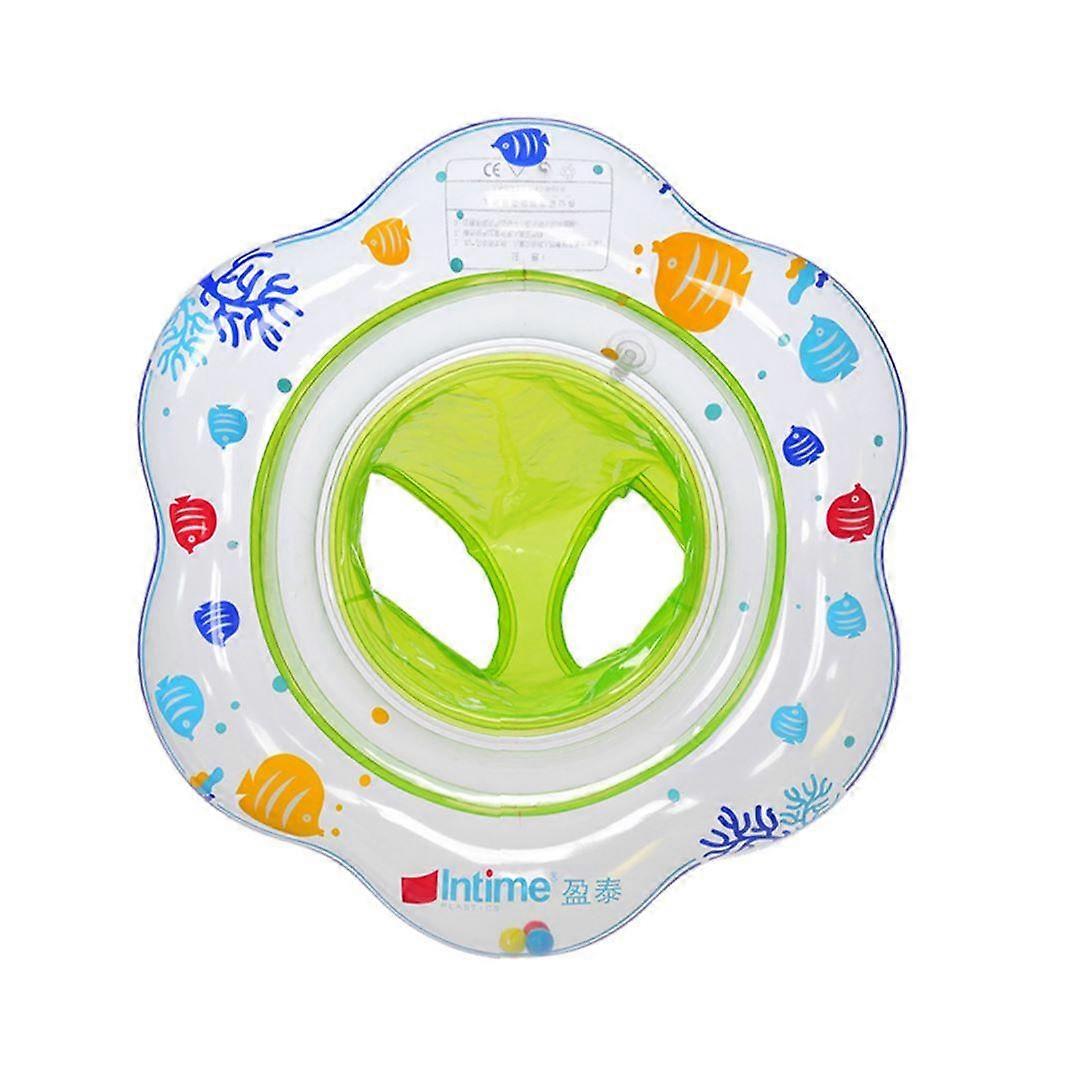 Baby Swimming Ring Float, Inflatable Baby Swim Ring Float with Safety and Soft PVC Seat, Infant Training for Age 6-36 Months