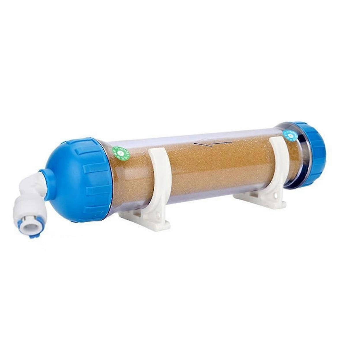 Replacement Water Filter Refillable T33 Housing DIY Fill Water Filter with Ion Exchange Resin Trans