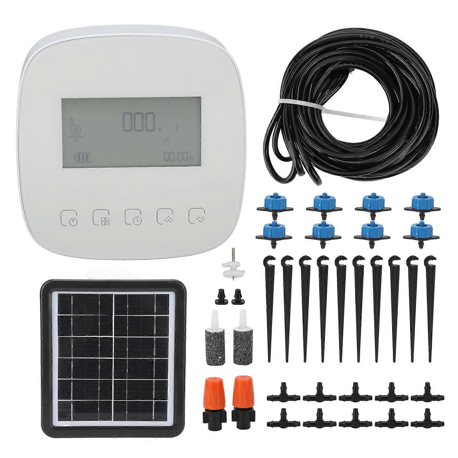 Automatisches Bewässerungssystem, programmierbare Solarladung für Tuya WiFi Smart-Bewässerungsmaschine