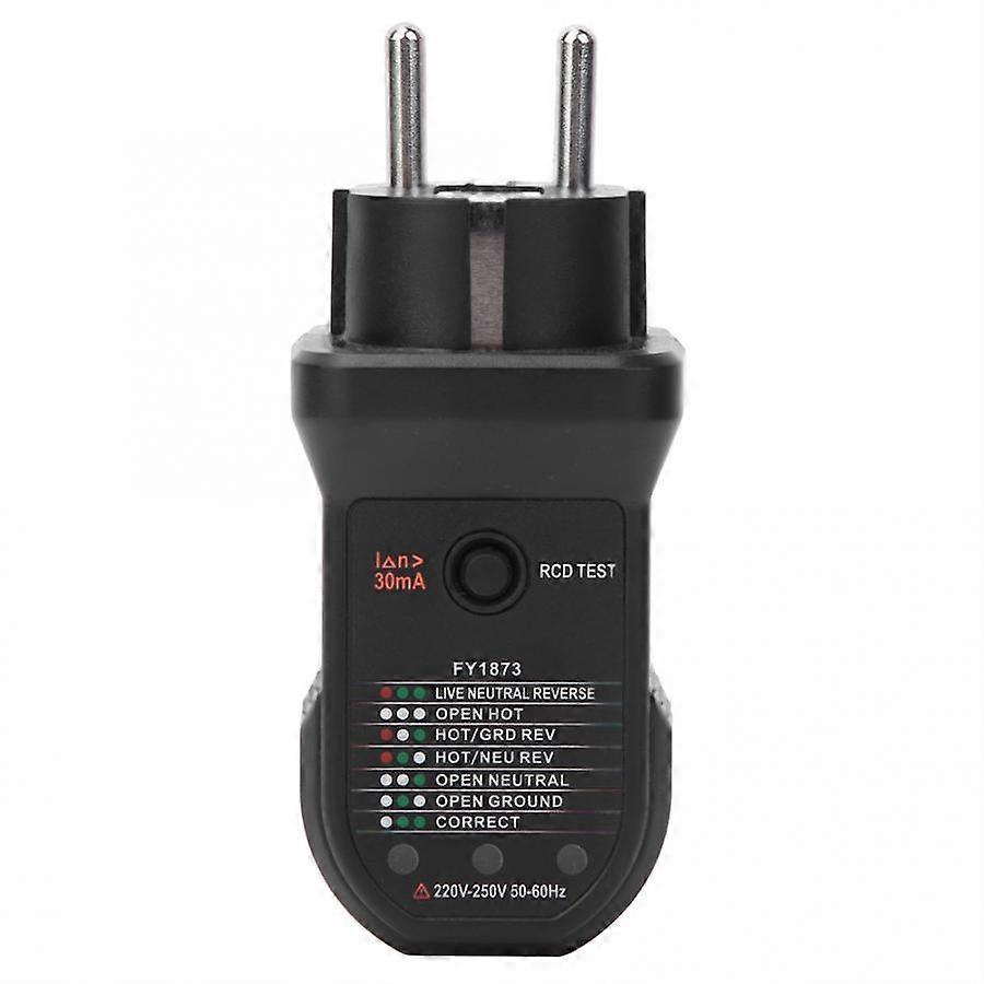 Socket Tester Outlet Detector Safety Testing Instrument For Leakage Plug Detection Socket Testing EU Plug/US Plug/UK Plug
