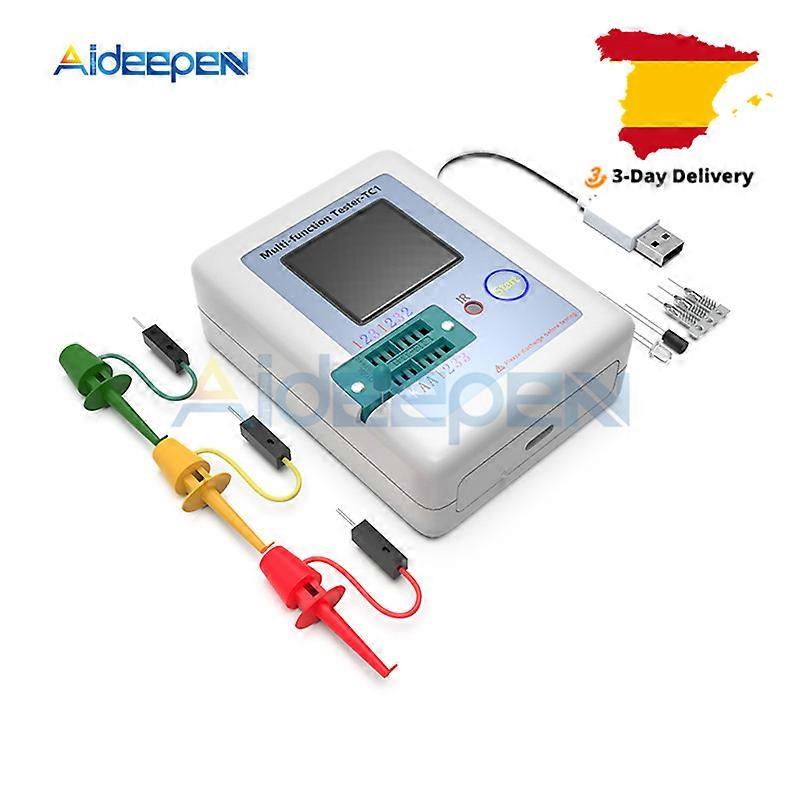 LCR-TC1 TC1 Colorful Display Multifunctional TFT Backlight Transistor Tester For Diode Triode Capacitor Resistor Transistor