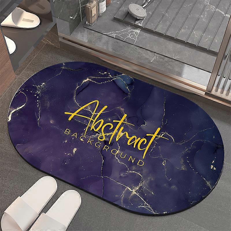 Absorbent Soft Non-Slip Bathroom Mat for Toilet Entrance