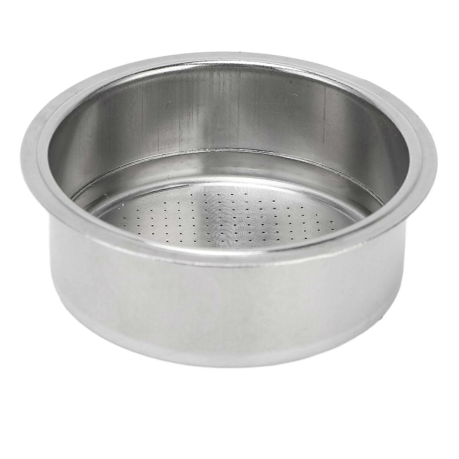 Rustfritt stål Kaffe 2 kopp trykksatt filter Basket Strainer