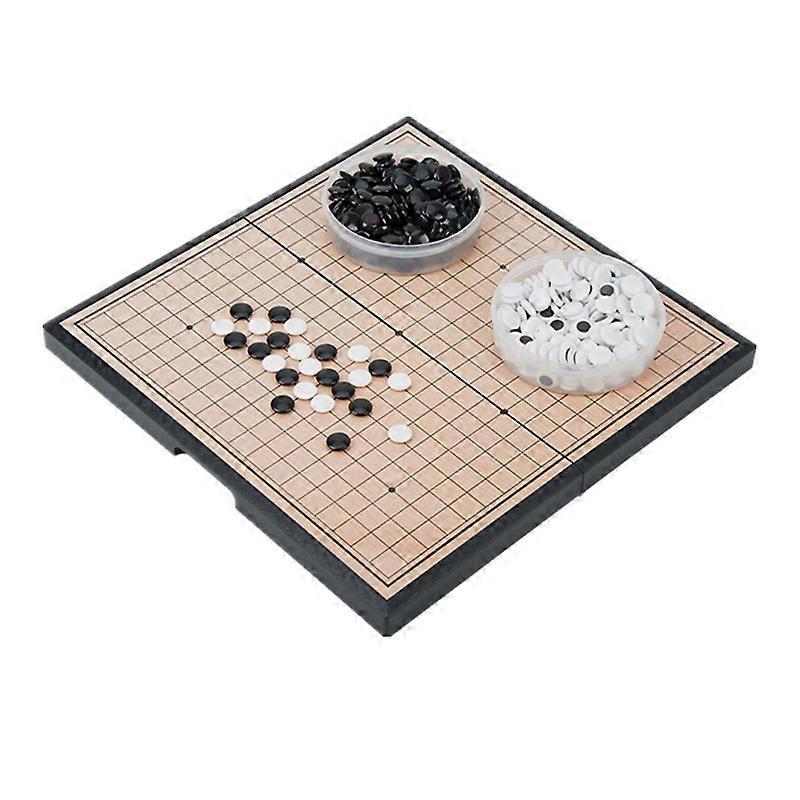 Foldable magnetic bookcase set 28.5X28.5cm, foldable Go magnetic board.