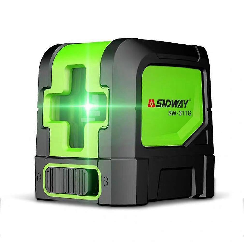 15M Self-Leveling Strong Green Laser Level Green Beam 2 Lines Lasers Level for Flooring Installment