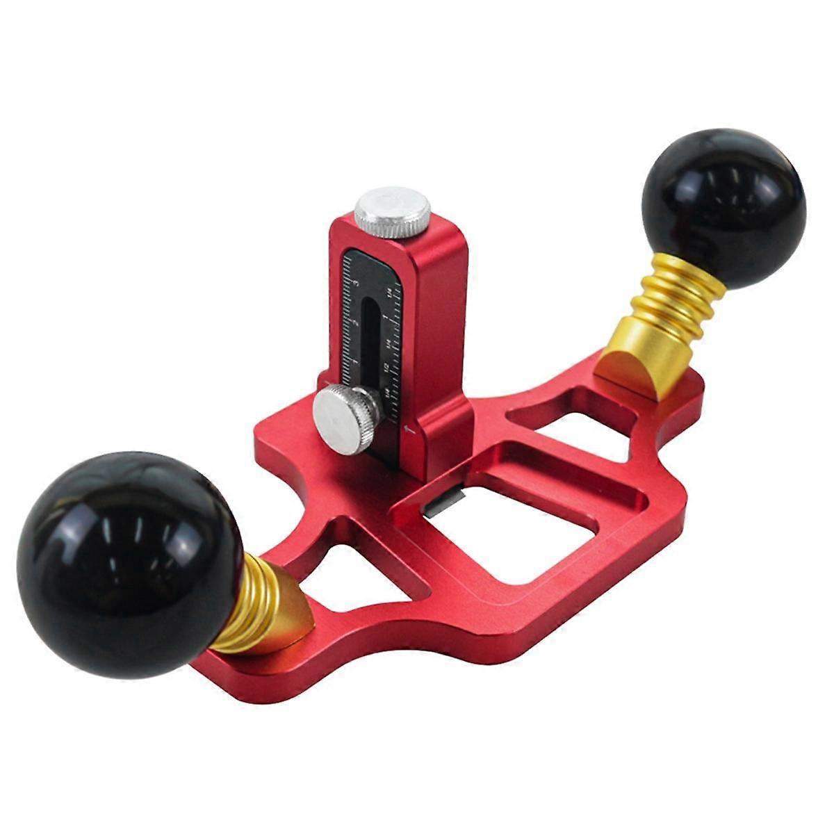 Router Plane with Adjustment Knob Woodworking Handheld Bottom Cleaning Manual Slotting Edge Trimming Flat Planer