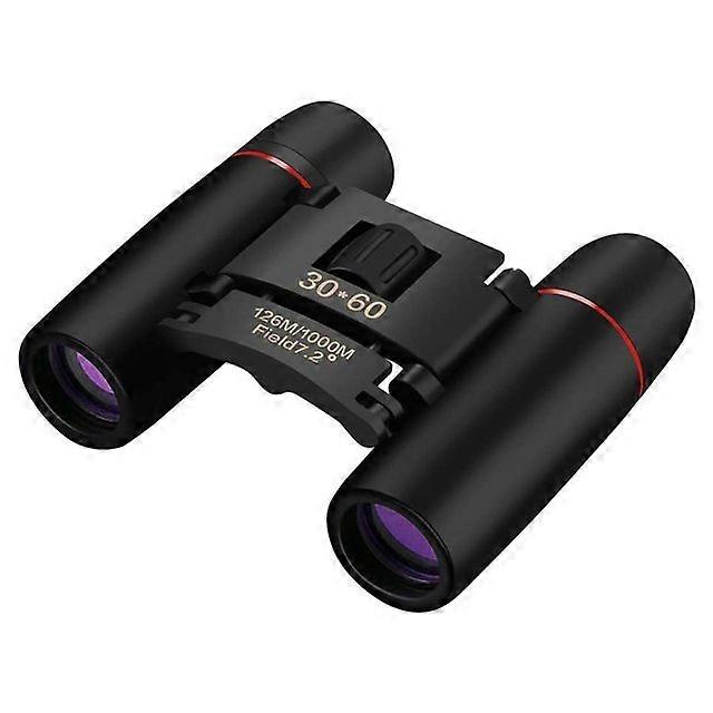 Mini Portable Zoom Telescope Binoculars Powerful 30x60 Long Range Low Light Night Vision Professional Hunting Telescope