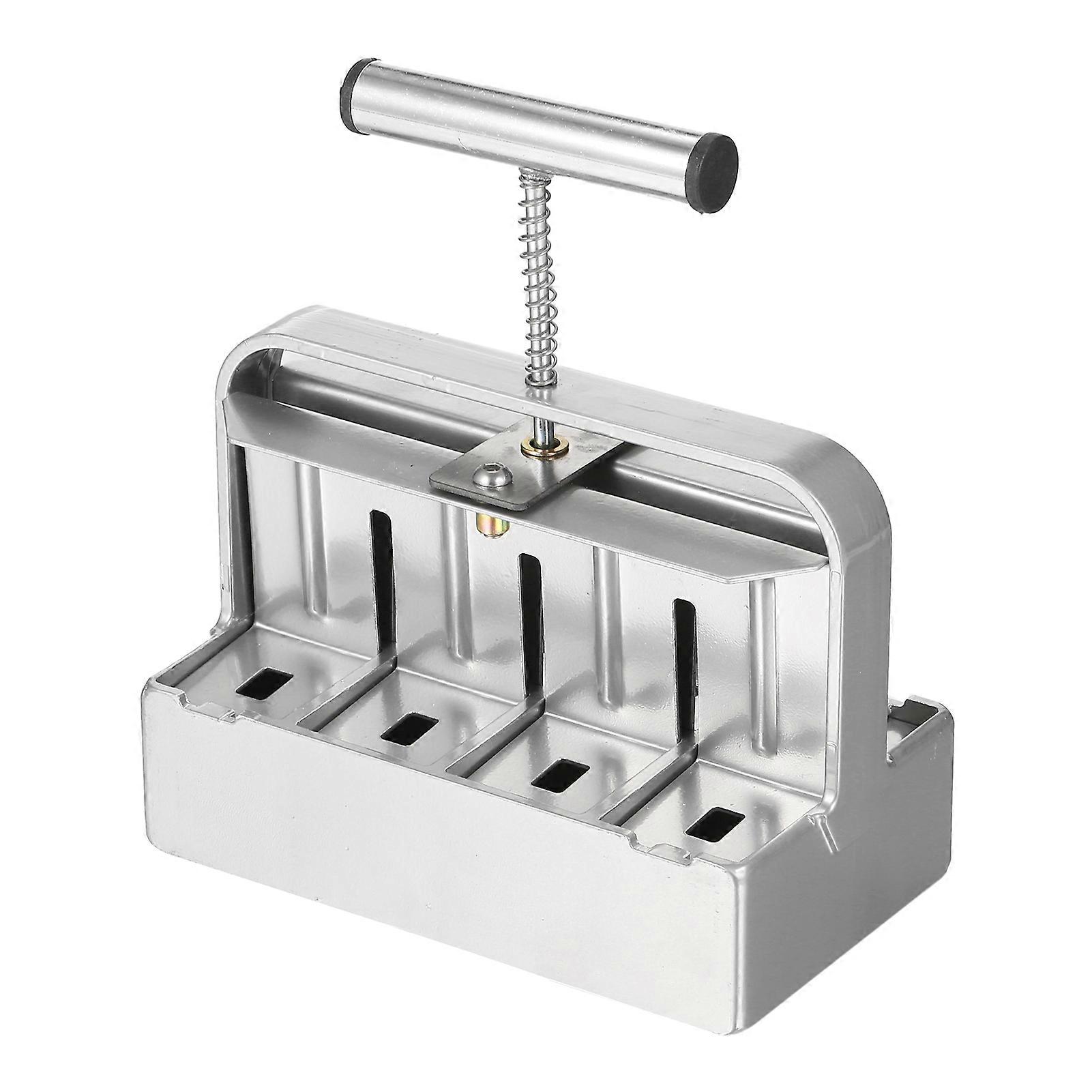 Soil Blocker Soil Block Maker 2 inch 8 Cell Soil Blocking Tool kit with 3 Sizes Seed Pins Comfort-Grip Handle Soil Blocks for Seeding Protecting Seedl