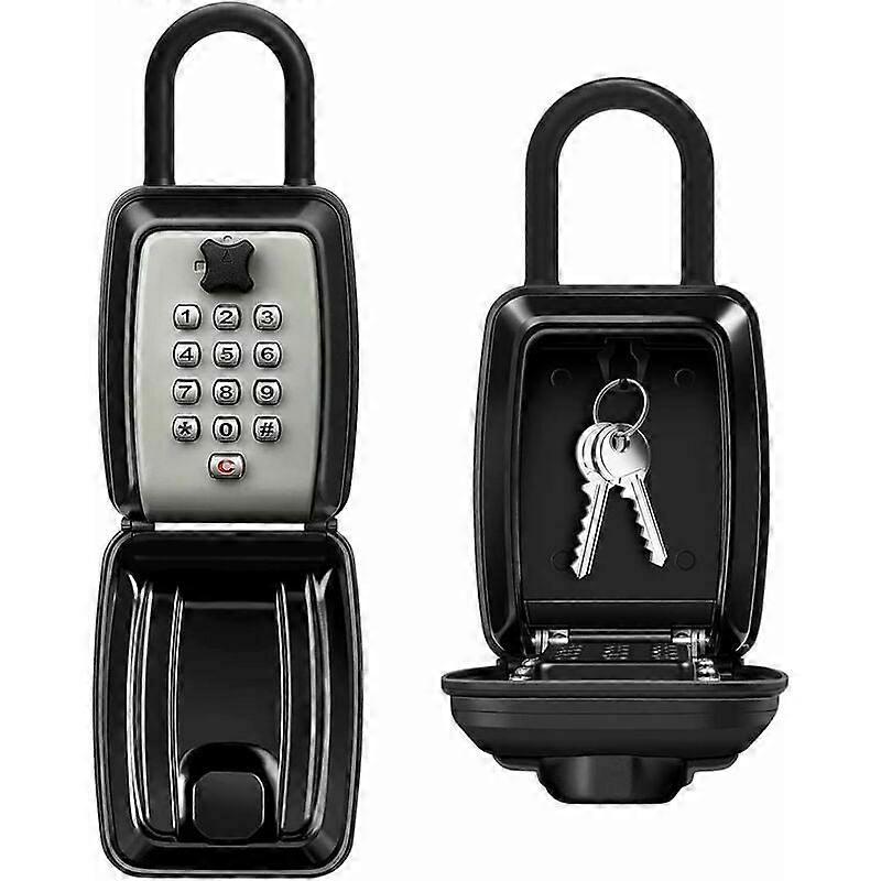 Wall mounted combination key box