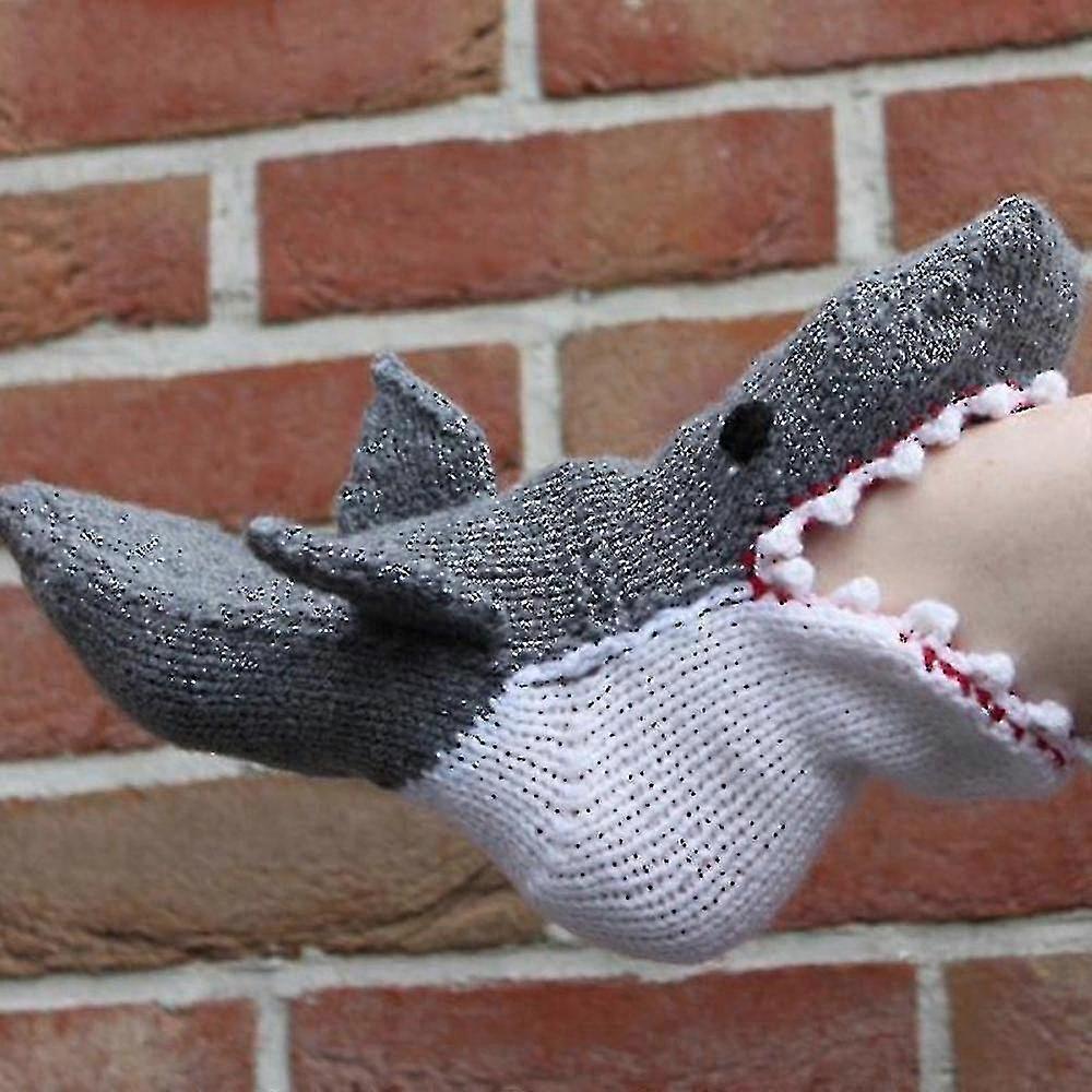 Knit Crocodile Socks For Creative Animal Shape