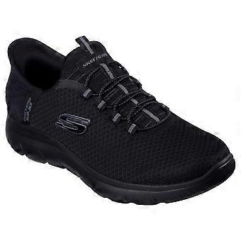 Skechers Slip-ins: Summits - High Range Polyester Men's Black Trainers