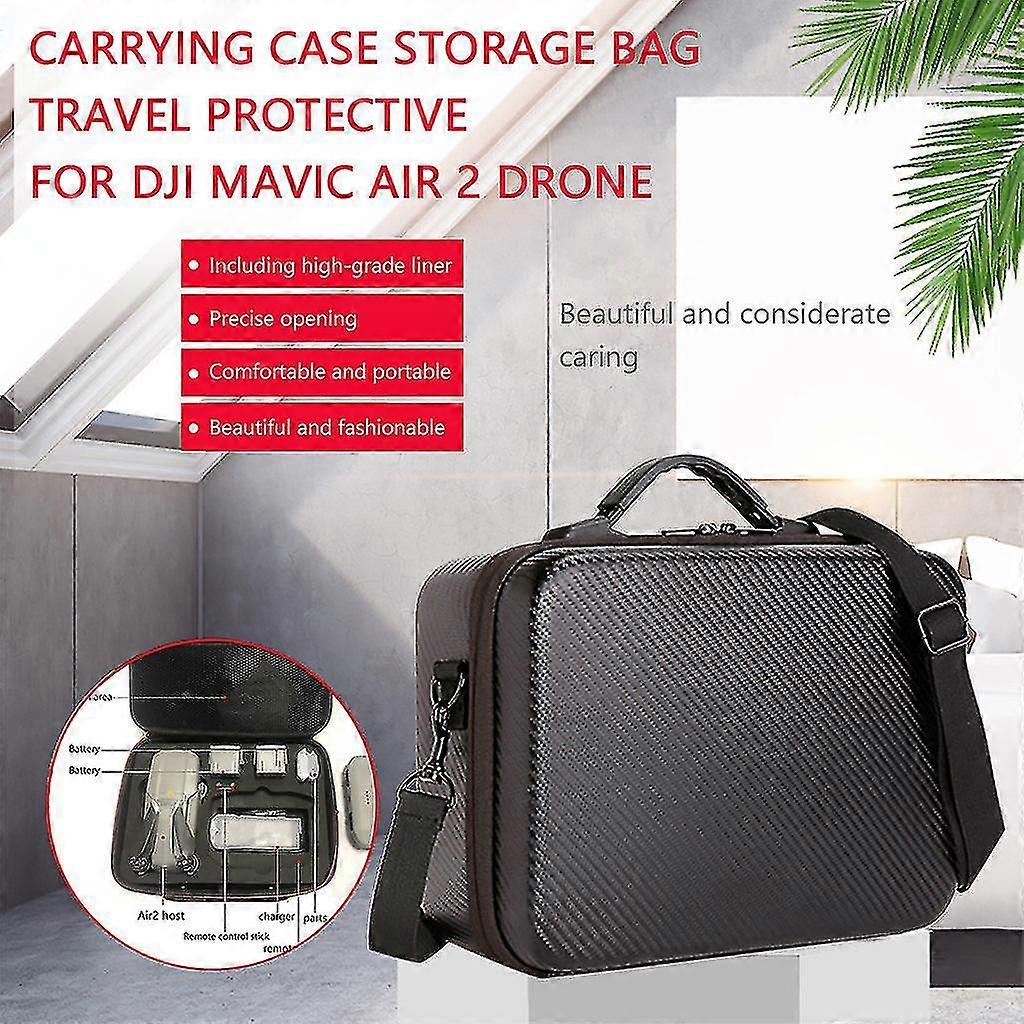 Portable Hardshell Waterproof Carrying Case For Dji Mavic Air 2 Drone