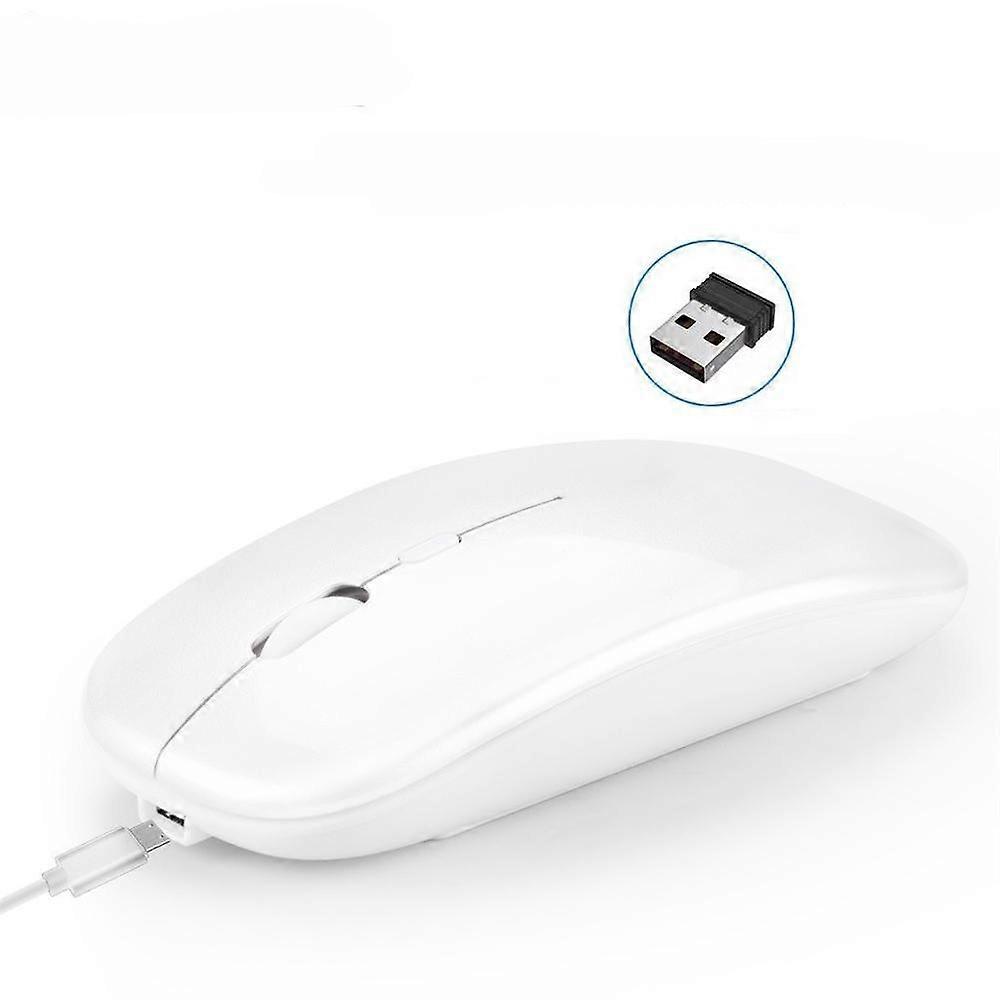Wireless Touch Mouse Optical USB Receiver Slim Silent Ergonomic Magic Mice For Apple Mac OS Windows Computer Laptop PC