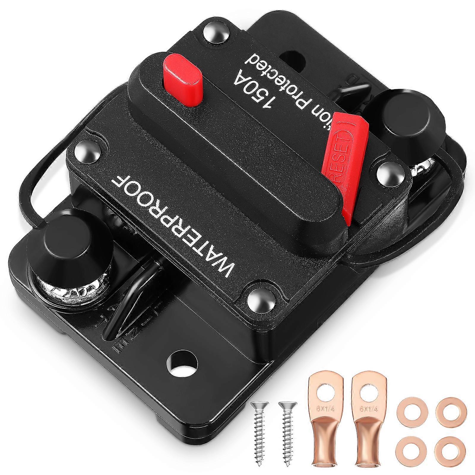 1 Set Circuit Breaker Car Reset Circuit Breaker Marine Circuit Breaker 150 Amp Breaker Motor Circuit Breaker