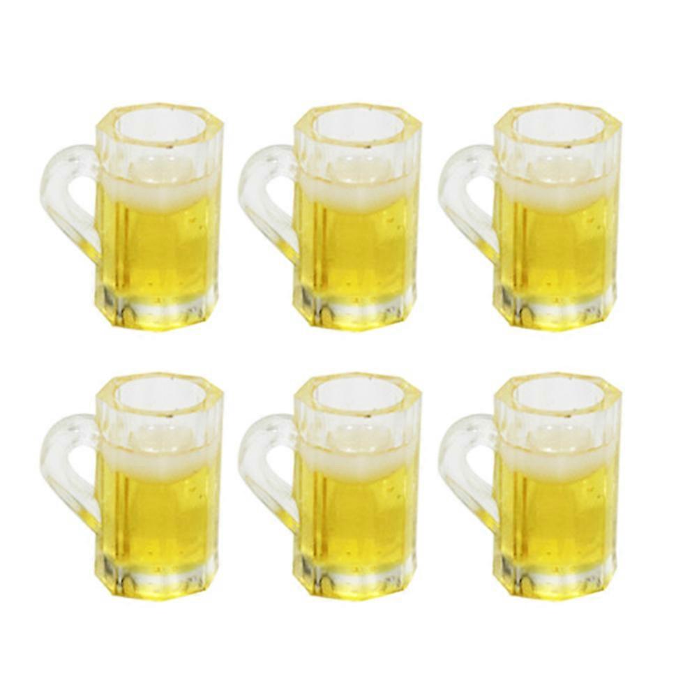 20 kpl lelu lasten miniatyyri olutmukit mini olutpullot mini olutlasit oluttarvikkeet mini olutlasi setti
