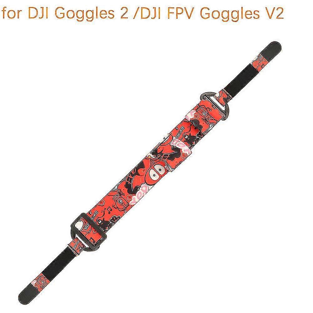 Head Strap For Dji Avata Goggles 2/fpv Goggles V2 Head Strap Battery Storage Case Elite Strap Battery Holder