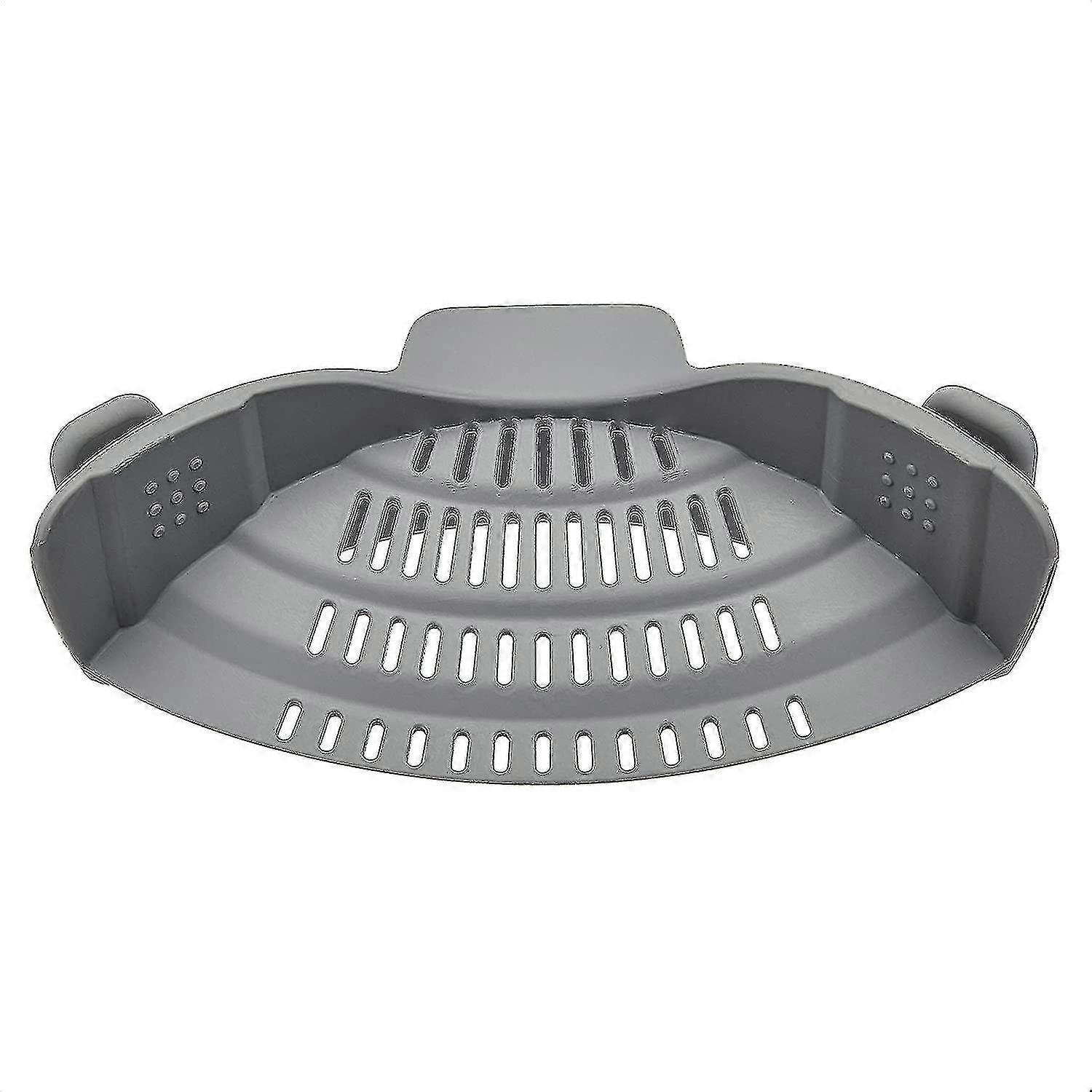 Noodle Strainer, Kitchen Drainer Silicone Pot Side Vegetable Drainer