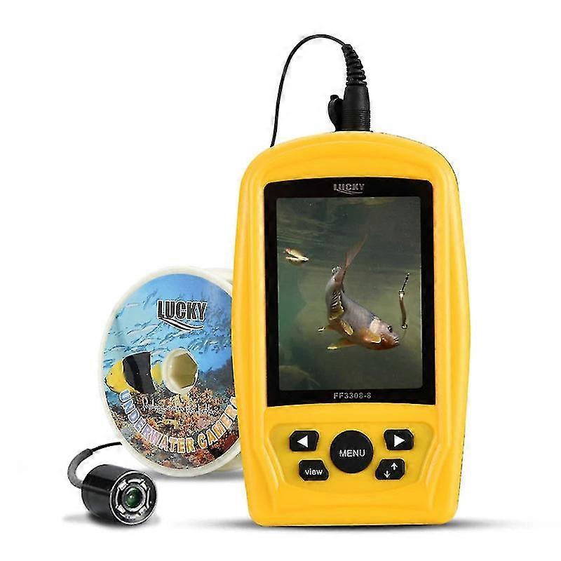 Tragbare Unterwasserfischerei Finder Match mit 3308-8 System Cmd Sensor 3,5 Zoll Tft RGB wasserdichter Monitor Fisch Meer 20m