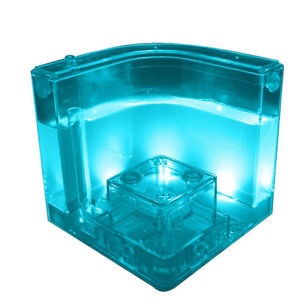 LED Ant Farm Castle with Eatable Gel Insect Ecology Feeding Case Learning Science Educational Toys Ants Nest Classroom Experiment Item for Kids