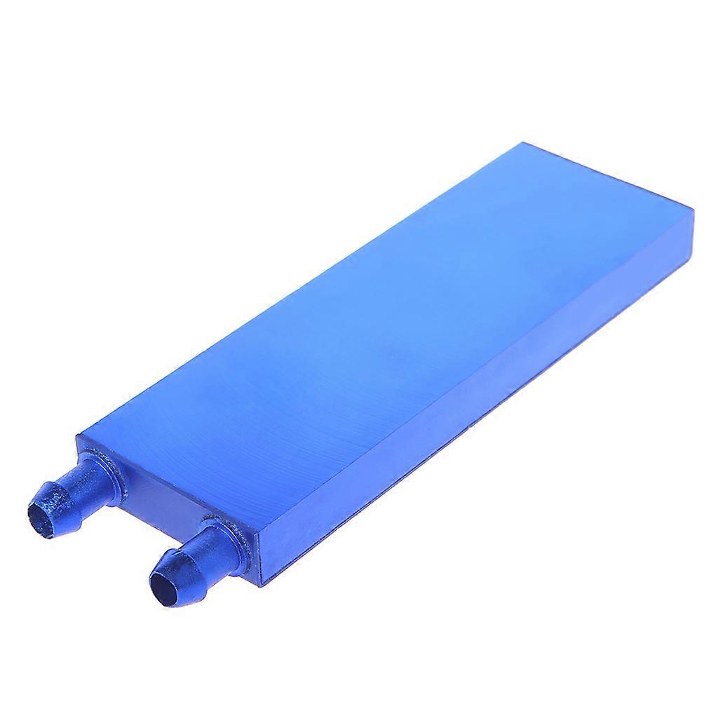 Vandkøleblok aluminium til pc bærbar computer CPU vandkøler kølelegemesystem