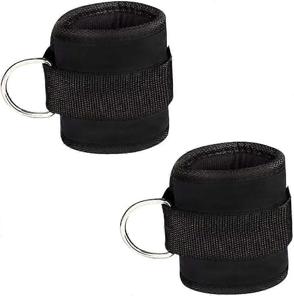 Comfortable Adjustable Padded Ankle Wrist Cuffs Neoprene Padded Straps D-ring