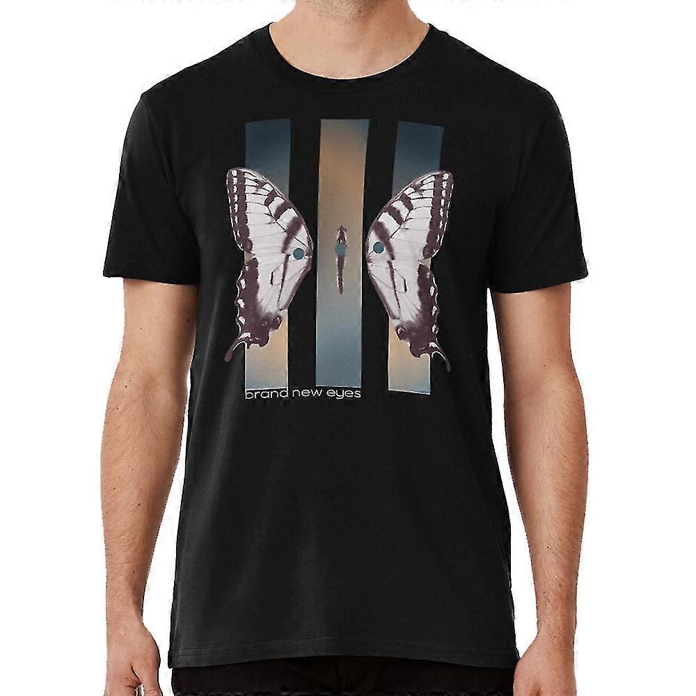 Butterfly (version 2) Crew Neck T-Shirt paramore band