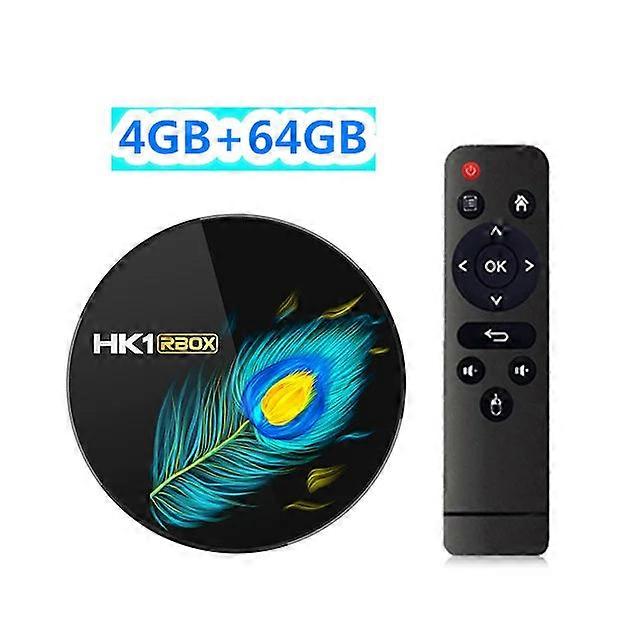 Hk1 Rbox R3 Android 11.0 Tv 4 جيجابايت رام 64 جيجابايت Rom Rk3566 دعم 8k HD 2.4g / 5g Dual Wifi 1000m Bt4.0 جهاز فك التشفير
