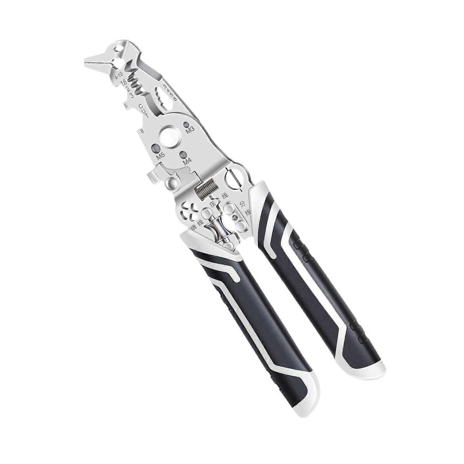 Wire Stripper Portable Professional Wire Cutter for Pressing Cutting Winding