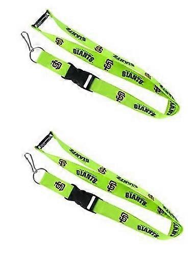 San Francisco Giants MLB Neon Lanyard 2 Pack