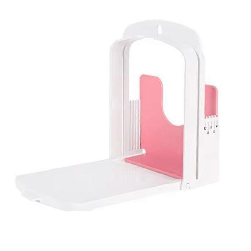 Foldable Bread Slicer Stand - DIY Homemade Bread Toast Loaf Slicing Machine, Baking Tool with Adjustable Cutting Guide