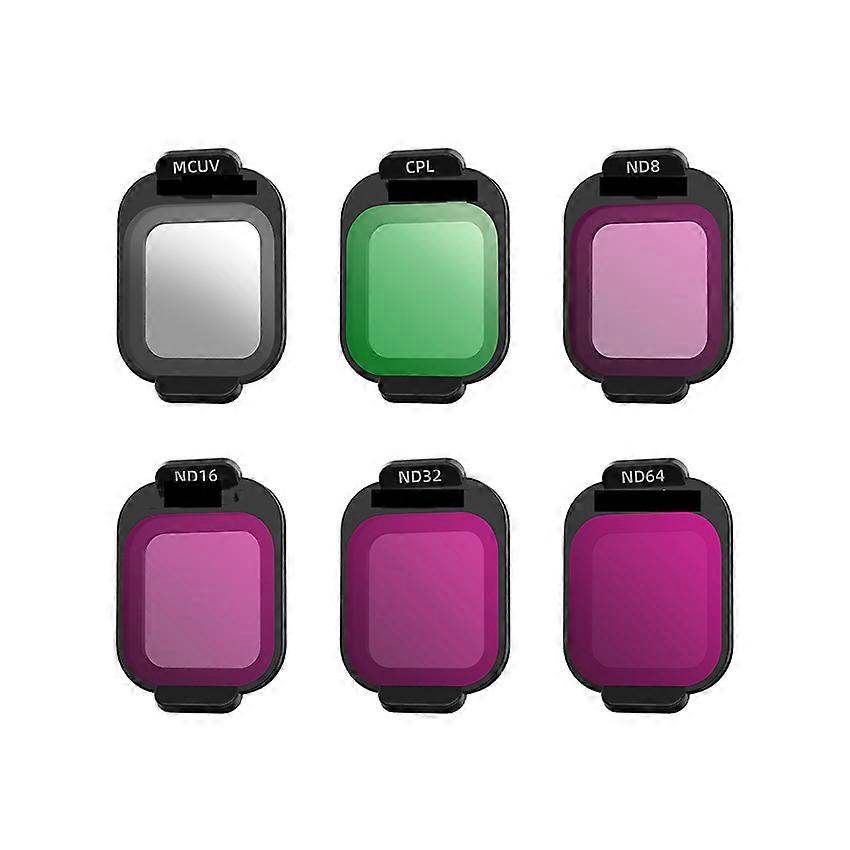Filter ND64 ND8 Light Reduction Vlog Aerial Camera ND16 Filter MCUV Accessories for DJI FLIP(MCUV + CPL + ND8 + ND16 + ND32 + ND64)