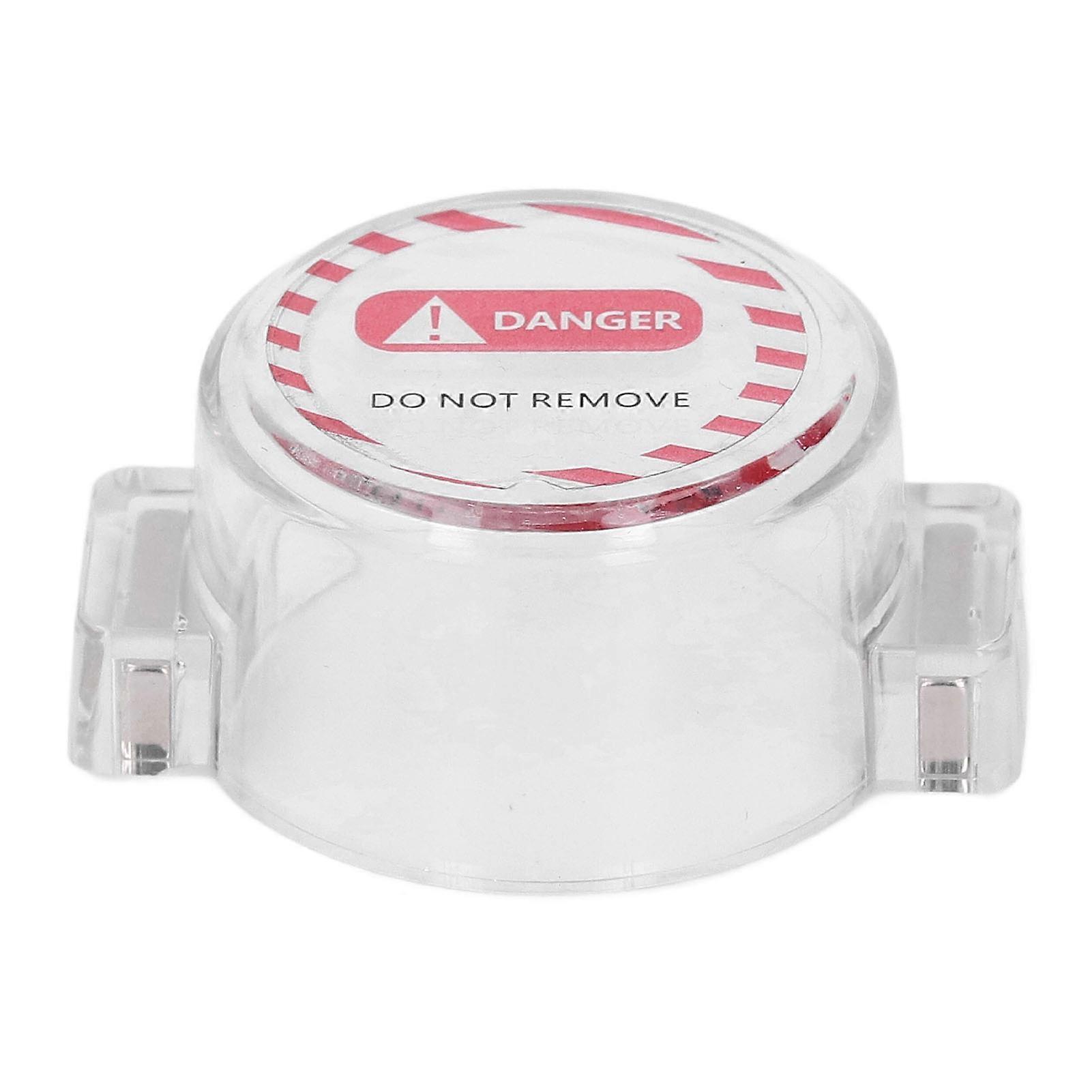 Couvercle de l’interrupteur à bouton-poussoir d’alimentation PC Couvercle de verrouillage de l’interrupteur à bouton-poussoir de forme ronde magnétique