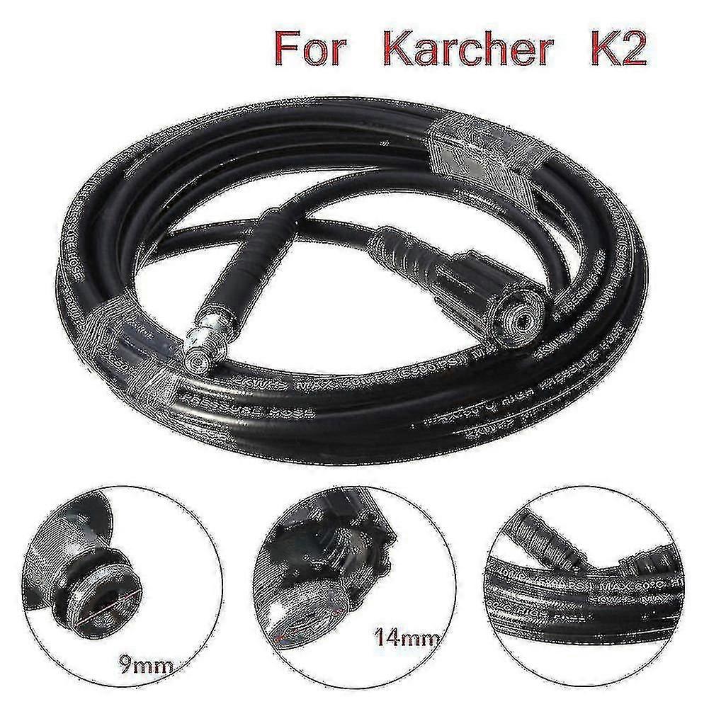 5m 5800psi / 160bar خرطوم أنابيب استبدال الضغط العالي لمنظف Karcher K2 - XC