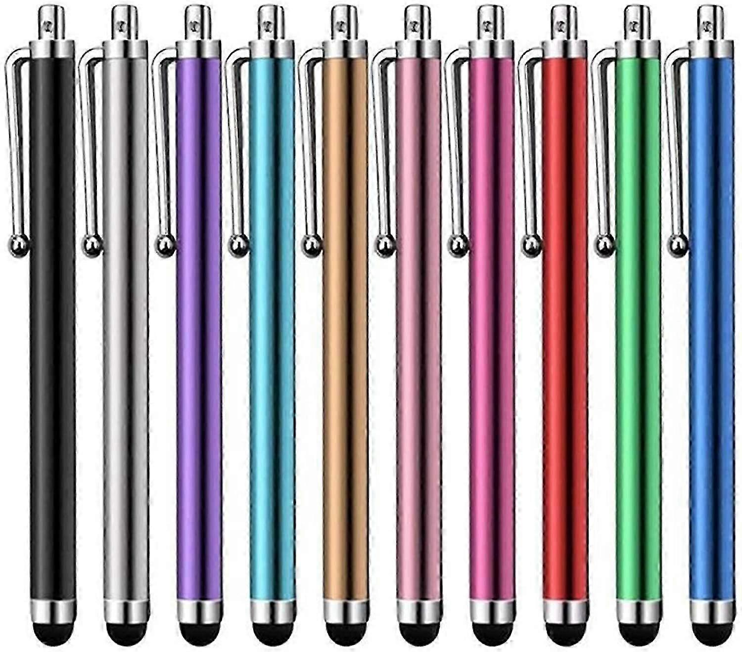 10 Pack Universal Capacitive Stylus Pen, Touch Screen Capacitive Stylus Pen