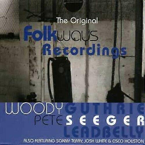 Guthrie Seeger Leadbelly Original Folkways Recordings CD