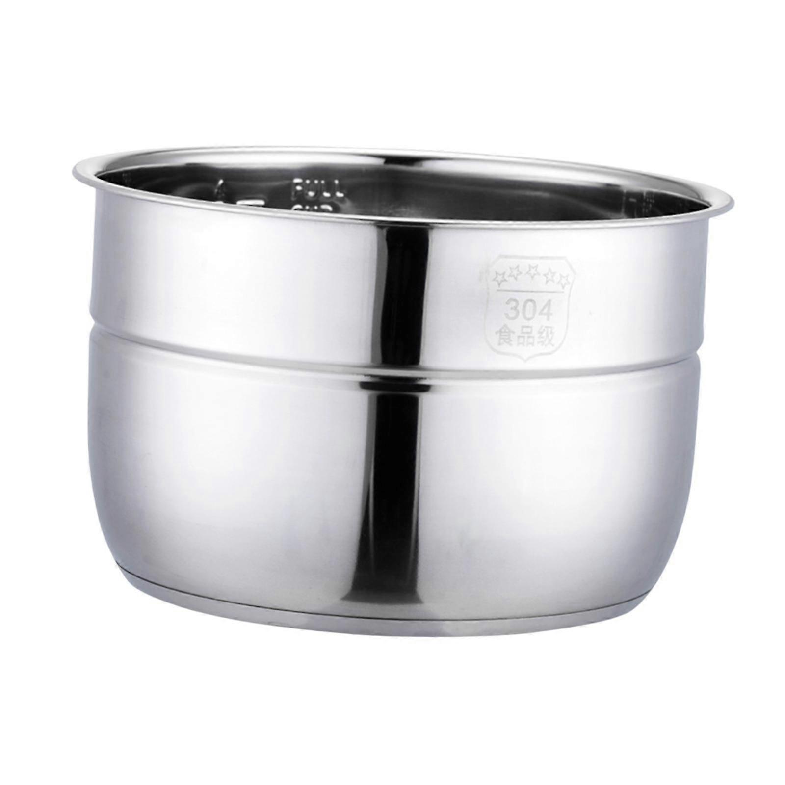 Electric Pressure Cooker Inner Pot Rustproof for Home Use Restaurant Kitchen 10L