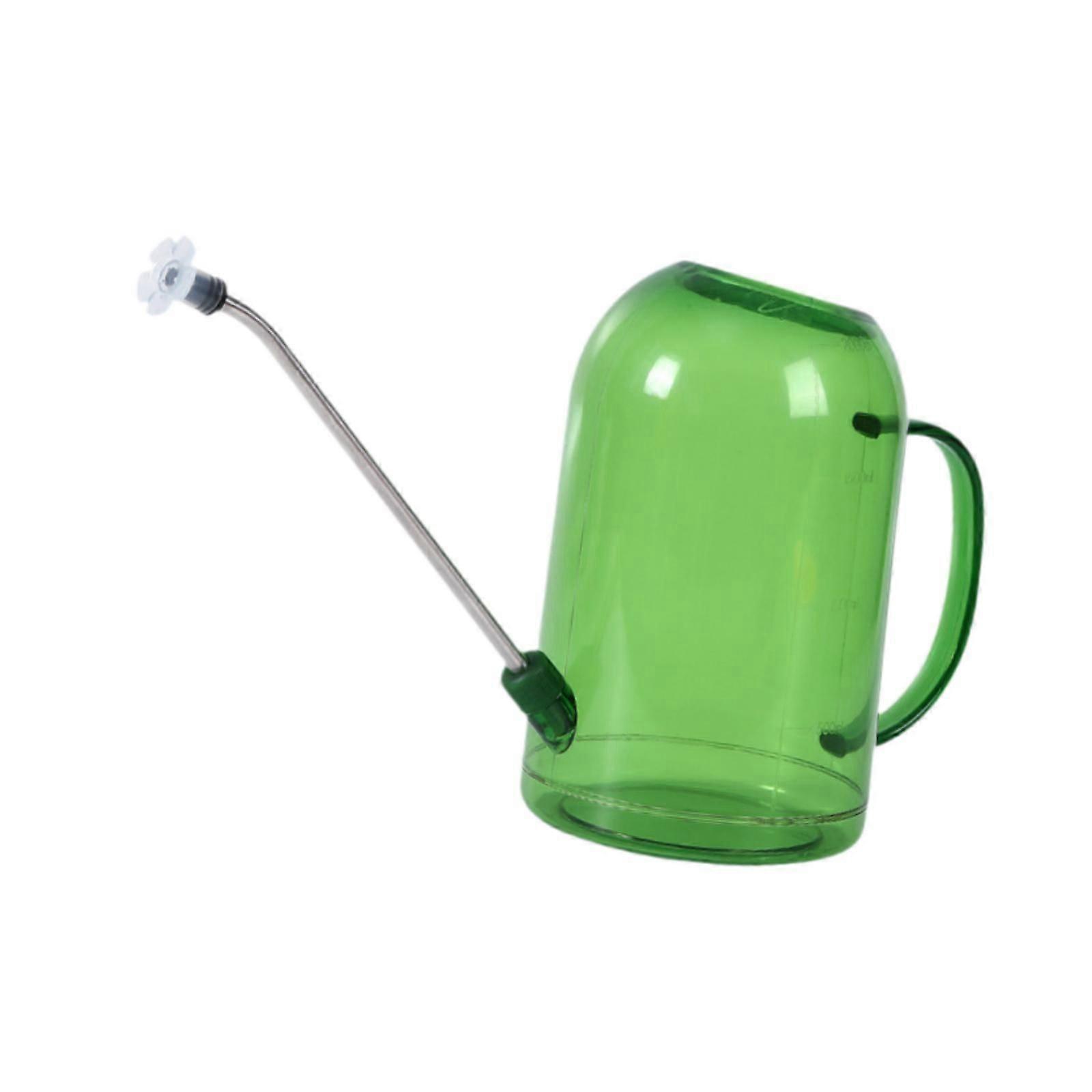 Arrosoir de 2,0 litres avec buse longue Pot d’arrosage incassable polyvalent vert clair