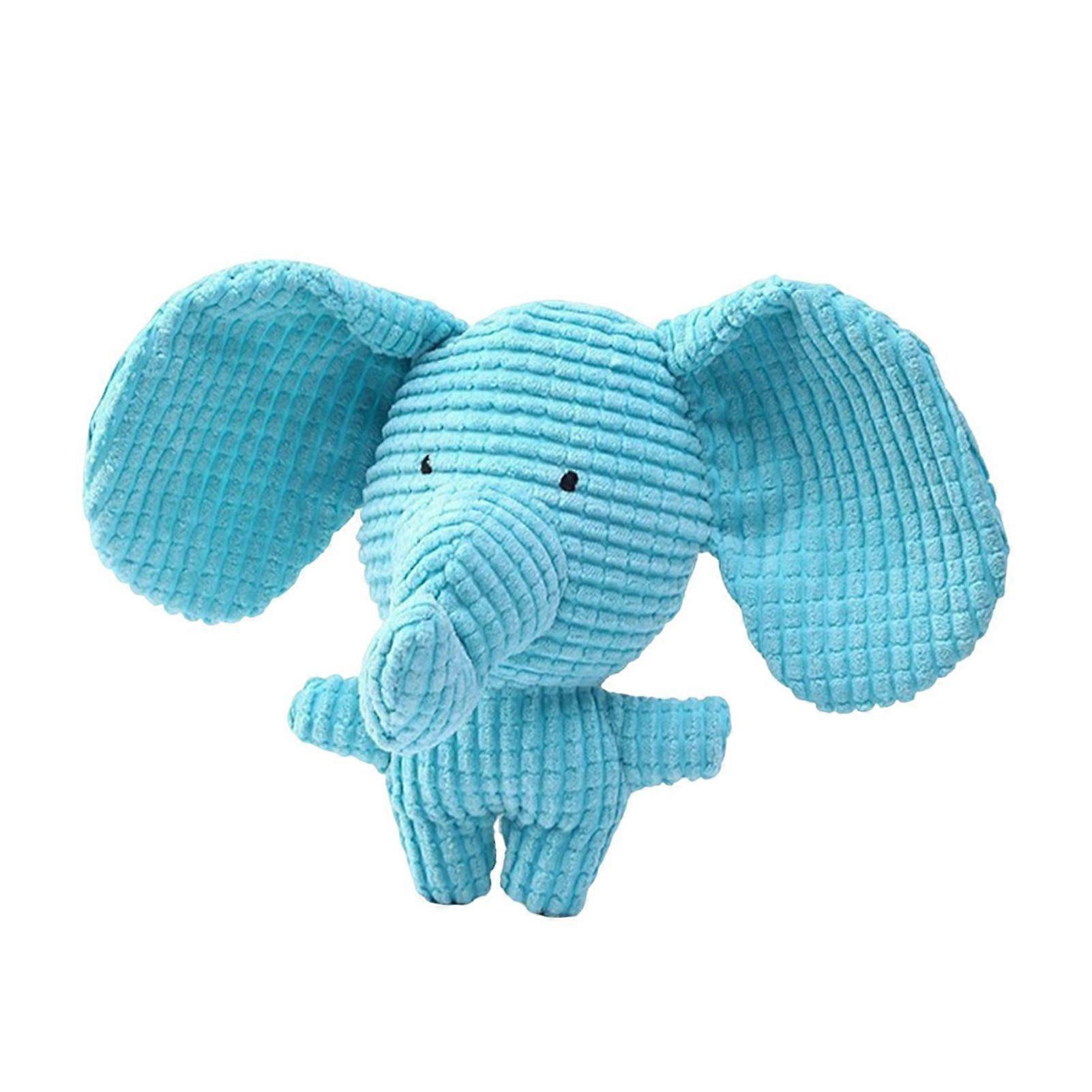 Dog Cat Chew Toy Squeaky Interactive Pet Toy with Crinkle Paper Boredom Stress Relief Plush Animal Teething Cleaning Toy Pet Supplies