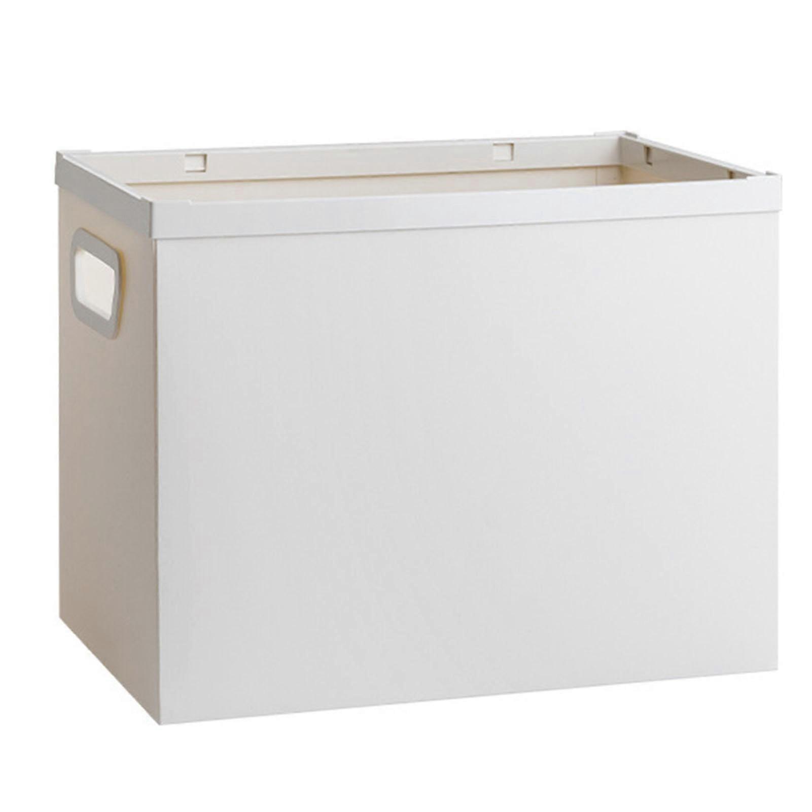 Book Storage Box Plastic Large Capacity Flexible Multifunctional Storage Bin for Students Classroom S