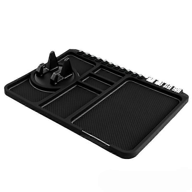 Multifunctional Automobile Car Dashboard Mat Keys Cell Phone Stand Holder Pad