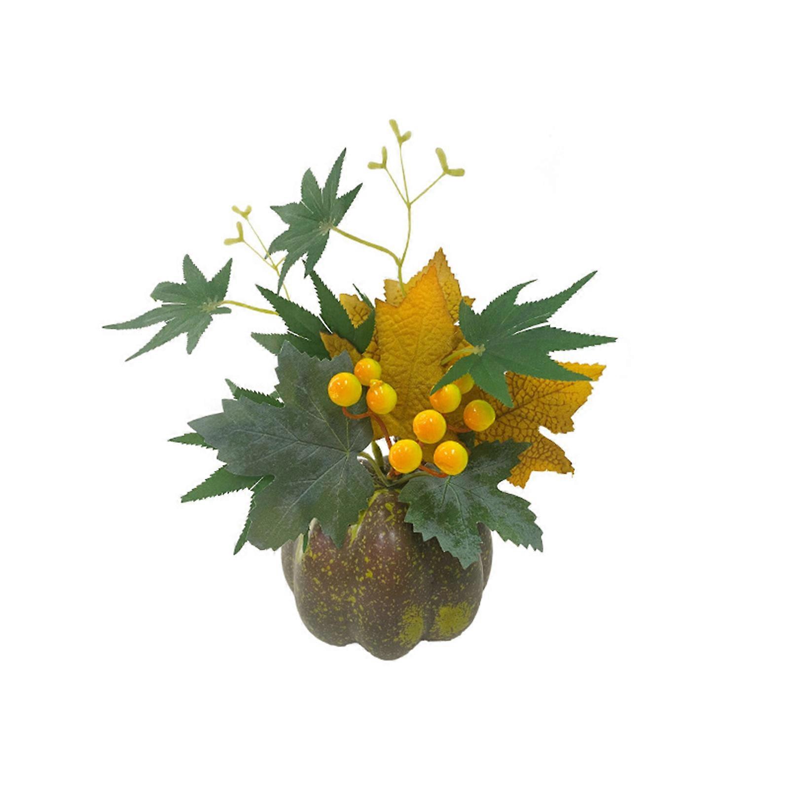 Mini Pumpkin Crafts Statue for Photo Studio Props Display Delicate Pumpkin Shape Table Ornament for Home