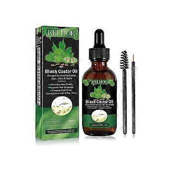EELHOE castor oil dense hair liquid hair anti-drop tough hair fixing dense hair scalp massage nutrition care solution