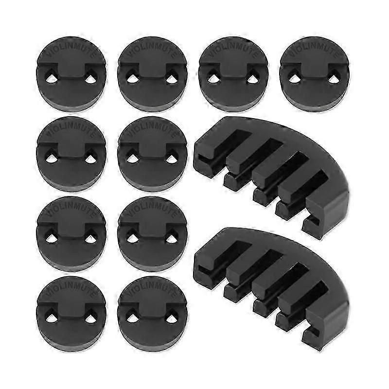 Violin Practice Mute Set, Round Mute suitable for Violin & Violin Practice Mute,Violin Silent Fiddle Silent